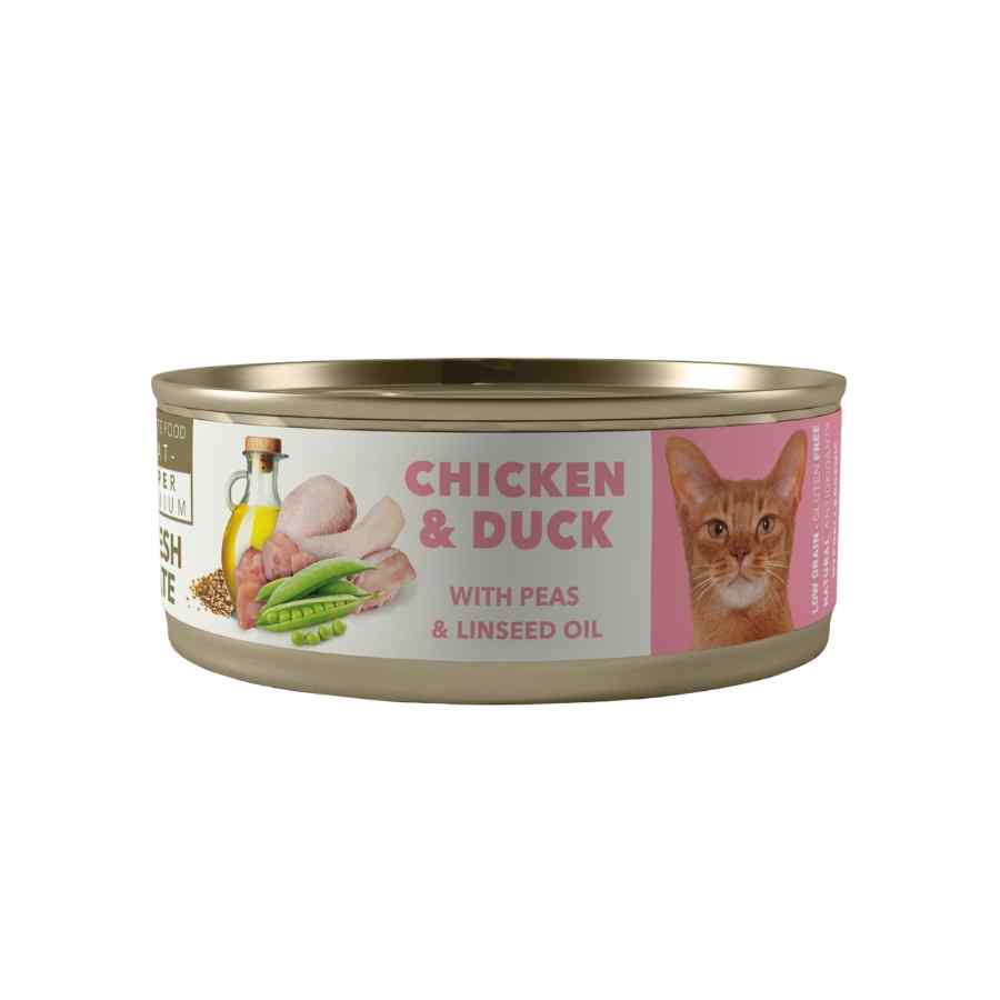 Amity Chicken And Duck Adult Cat Wet Food 80 Gr, , large image number null